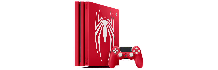 『PlayStation 4 Pro Marvel’s Spider-Man Limited Edition』の販売情報